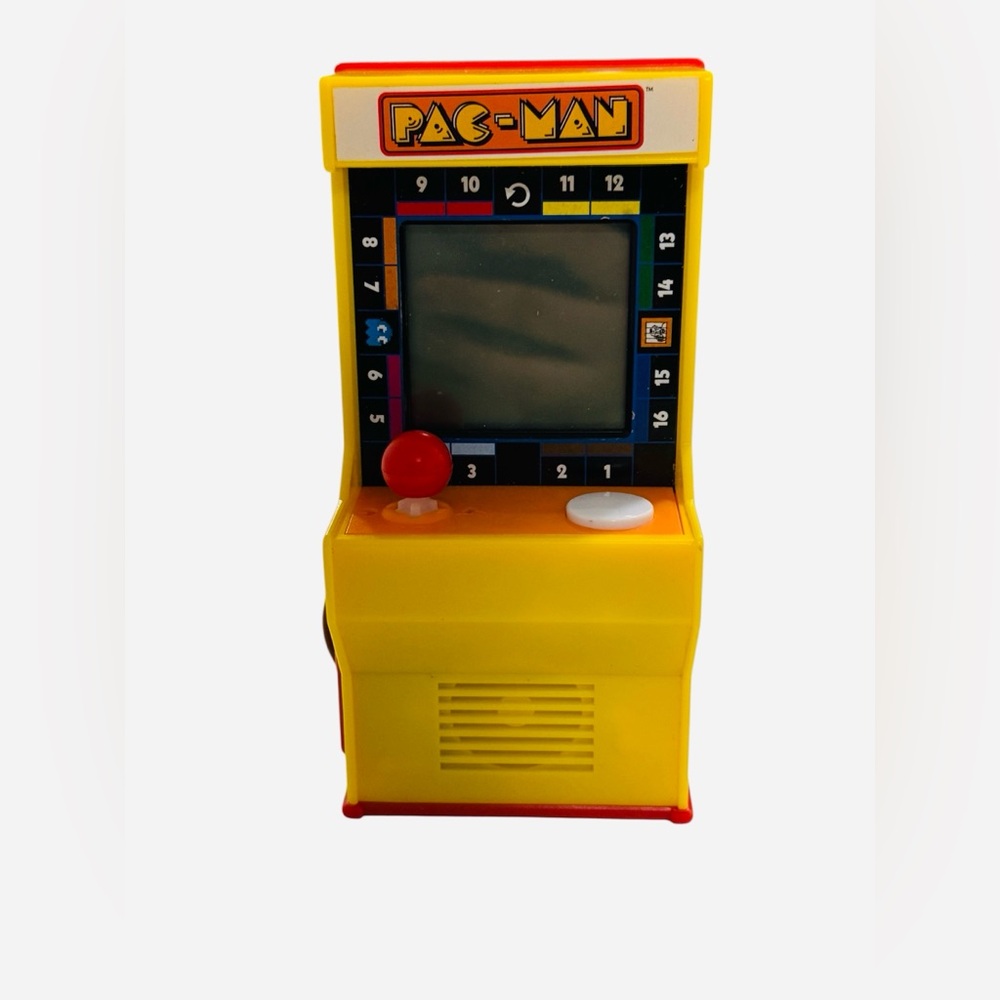 Arcade Classics Pac-Man Mini Arcade Game - Handheld Retro Tabletop - Tested